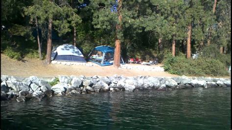 Camping Chelan Lake - YouTube