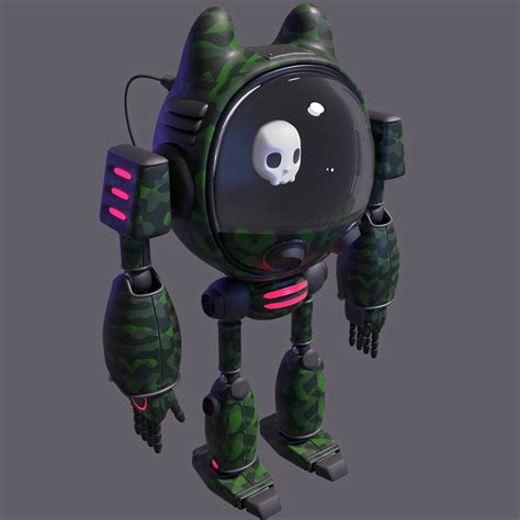 Robot variation - Finished Projects - Blender Artists Community