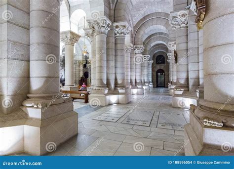 Interior View of Almudena Cathedral - Madrid Editorial Stock Image - Image of hallway, madrid ...