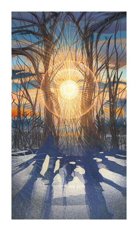 "WINTER SOLSTICE SUNRISE" LIMITED EDITION on Canvas or Paper – Android Jones