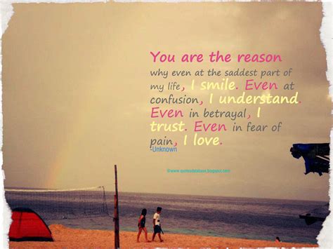 You Are My Reason To Smile Quotes. QuotesGram