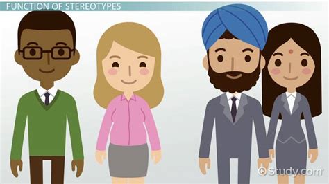 What is a Stereotype? - Definition, Function & Formation - Video & Lesson Transcript | Study.com