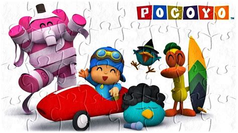 Pocoyo Online Puzzle Video | Pocoyo Puzzles for Kids - YouTube