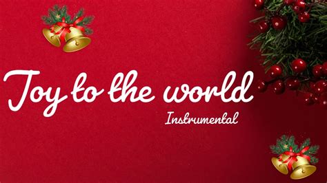 Joy to the world Instrumental Orchestra [No Copyright] - YouTube