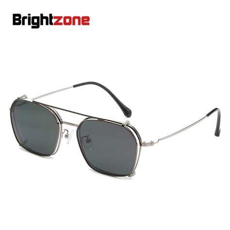 2018 Fashion Polarized Clip on Set Sunglasses Myopic Hyperopia ...