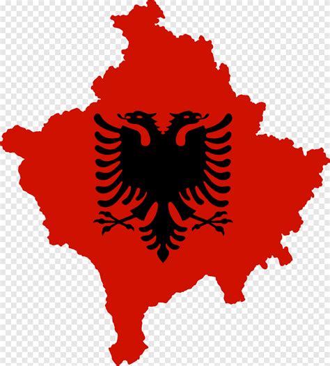 Flag of Kosovo Flag of Albania Map, country wind, flag, leaf png | PNGEgg