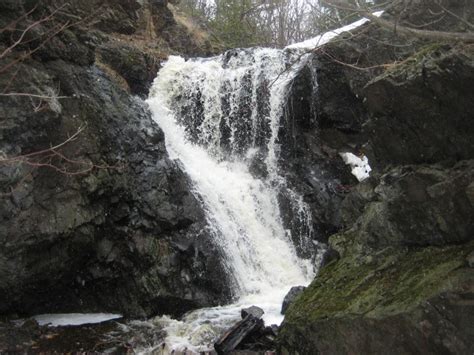 Upper Copper Falls on Owl Creek | Waterfalls of the Keweenaw