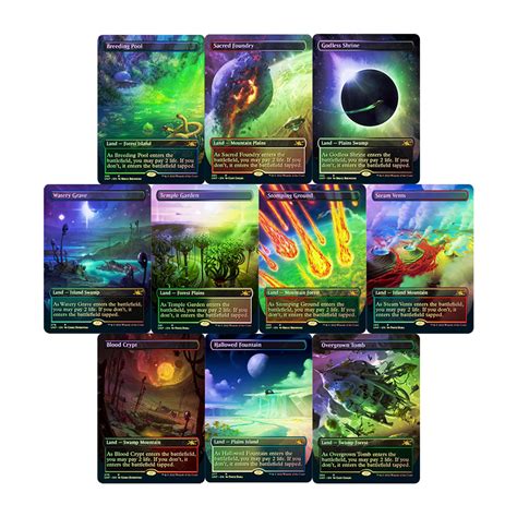 MTG Unfinity Shocklands (Foil) - Star City Games