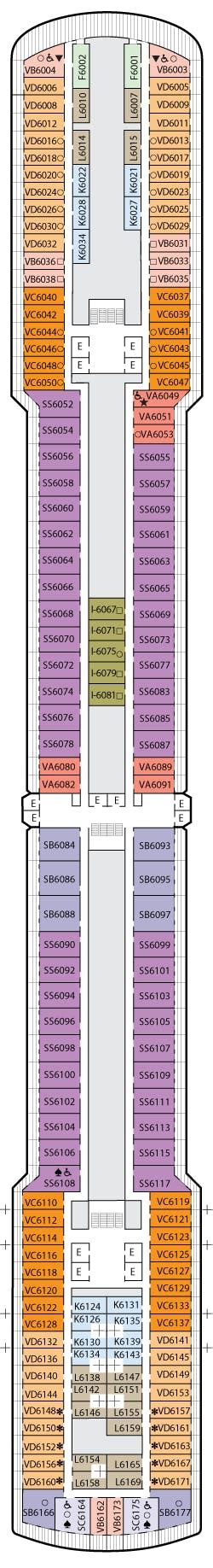 Zuiderdam deck plans - Cruiseline.com