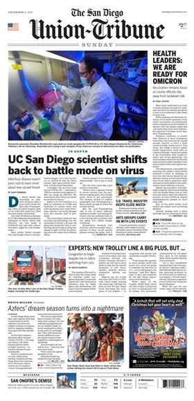 San Diego Union-Tribune - Metro - eNewspaper