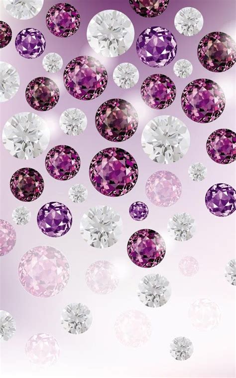 Purple gems | Bling wallpaper, Diamond wallpaper, Diamond wallpaper iphone