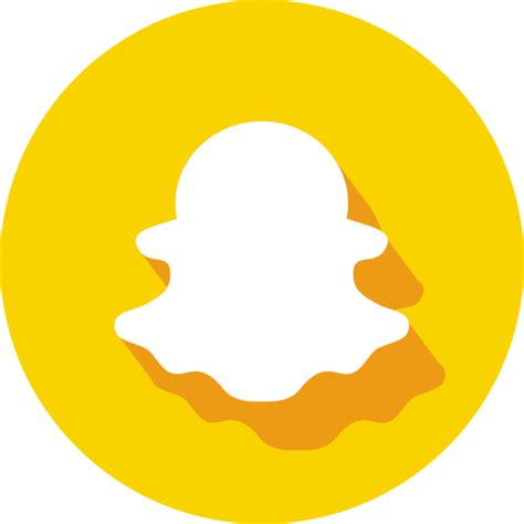 Snapchat logo Generic Circular icon