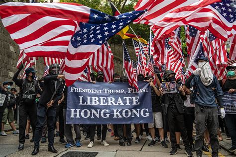 Chinese state media denounces Hong Kong protesters seeking U.S. support ...