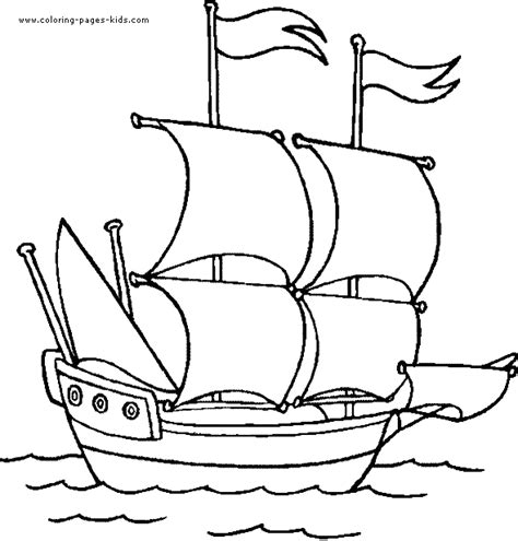 Steam Ship Coloring Page Coloring Pages