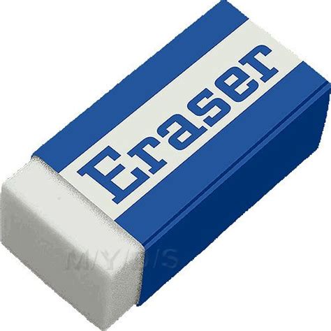 rubber eraser | Eraser, Rubber clipart picture / Large | Borradores, Taller de costura, Clase de ...