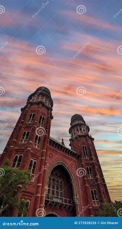 Madras High Court stock photo. Image of quail, historic - 273928226