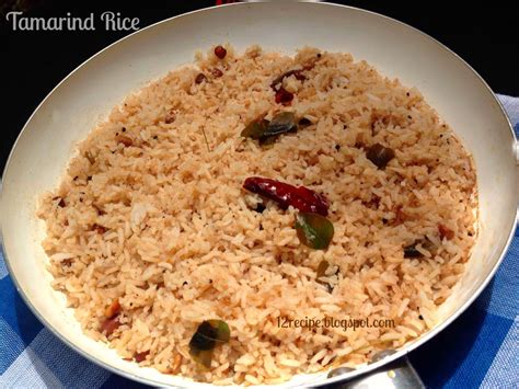 Tamarind Rice - Recipe Book