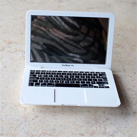 MacBook Air (white or silver) 1/6 scale – Tiny Must Haves