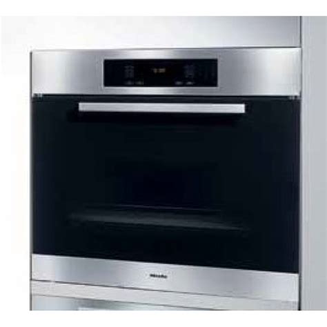 Miele H4886BP Europa Design 30" Single Electric Wall Oven with True European Convection, 17 ...