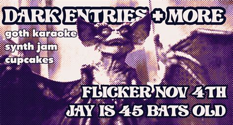 Pop-up goth/punk karaoke party tonight at Flicker Bar! : r/Athens