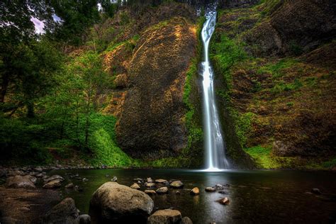 Horsetail Waterfalls 2 Photograph by Alex Shamis - Pixels