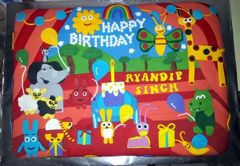 Baby Tv Birthday Song Cake - CakeCentral.com