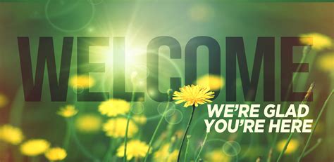 Welcome-flower-slide-vid | Gloria Dei Lutheran Church