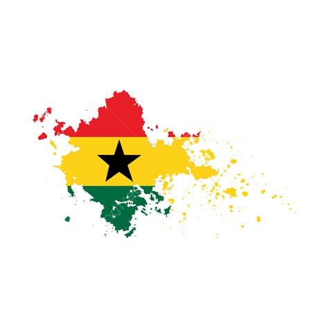 Ghana Flag Vector Art PNG, Ghana Flag Brush, Ghana Png, Brush Flag, Ghana Flag PNG Image For ...