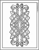 90 Celtic Coloring Pages Irish Scottish Gaelic sketch template