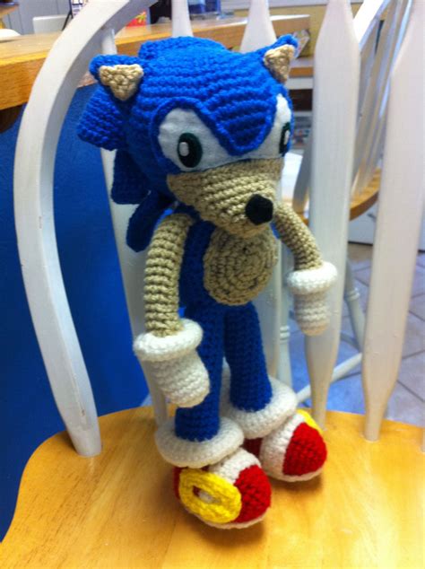 Sonic The Hedgehog Toy Knitting Pattern | Wow Blog