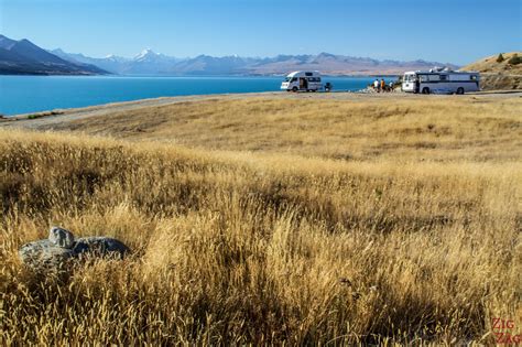 Lake Pukaki (New Zealand) -Things to do, Mount Cook, camping...