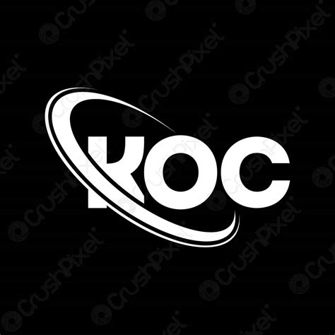 KOC logo. KOC letter. KOC letter logo design. Initials KOC - stock ...