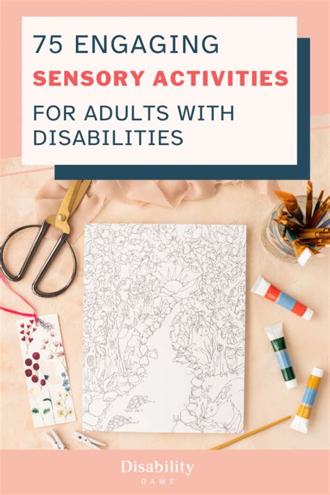 75 Engaging Sensory Activities for Adults with Disabilities (That Are Fun!)