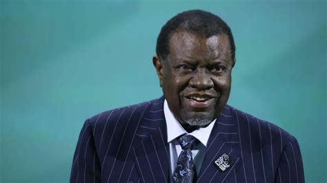 Hage Geingob: Namibia's president dies aged 82