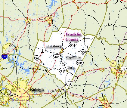 Franklin County Map