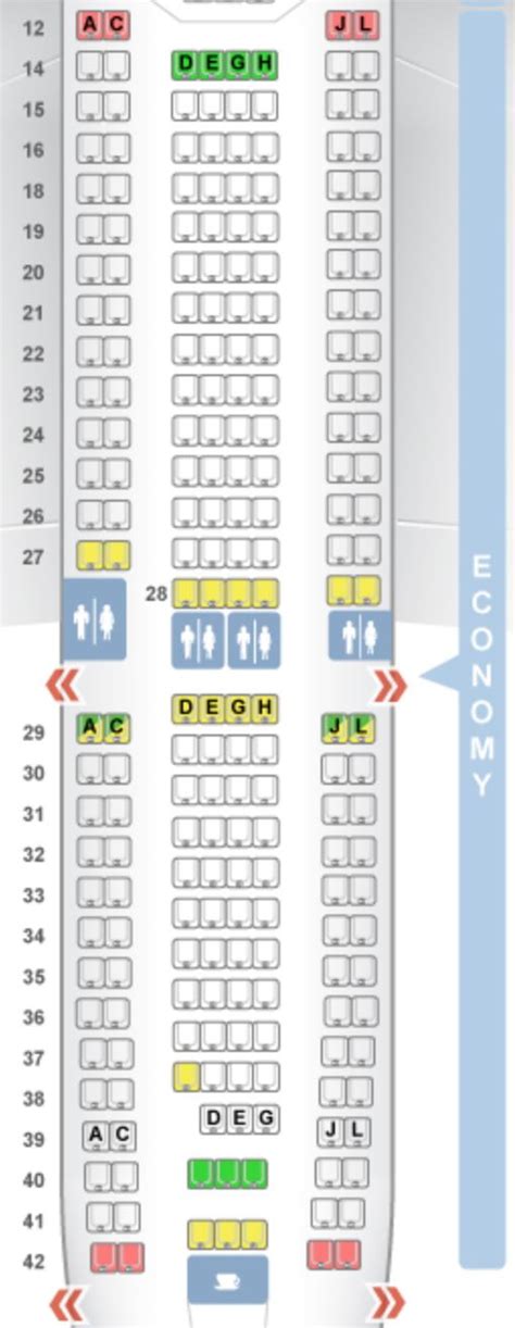 Alitalia New A330 Seat Map | Elcho Table