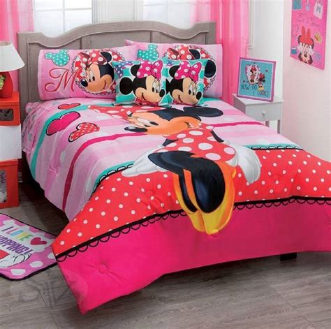 Funny Minnie Mouse Toddler Bedding For Kids - Interior Design Inspirations