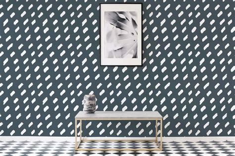 Diagonal stroke pattern wallpaper | Fancy Walls