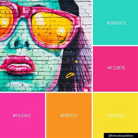 15 Bold Neon Color Palletes To Make Your Designs More Dramatic | OFFEO