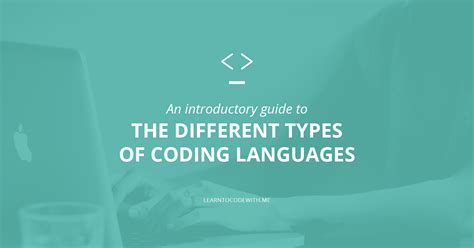 What Are the Different Types of Coding Languages? - Learn to Code With Me