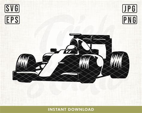 Racing Car Svg Formula 1 Svg Racing Car SVG F1 Racer Svg | Etsy Denmark