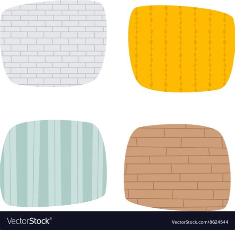 Set of grunge cement wall texture Royalty Free Vector Image