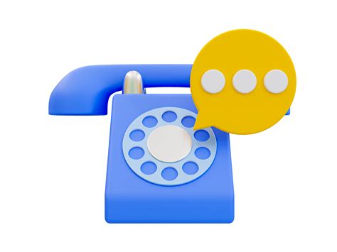 3d minimal phone ringing icon. incoming call notification. call center service concept ...