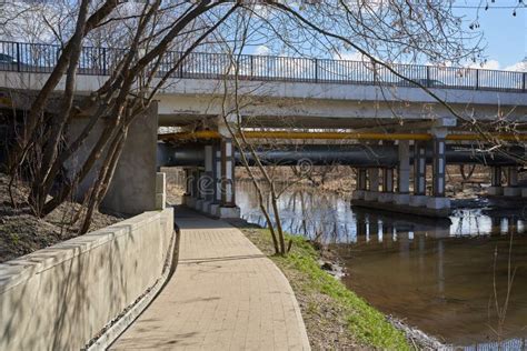 Bridge in Moscow stock photo. Image of architecture - 179506912