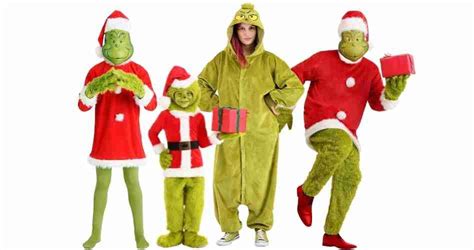 The Grinch Costumes For Adults Kids Toddlers Best Designs