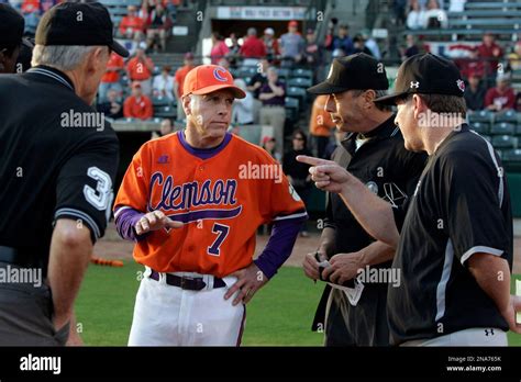 Clemson's head coach jack Leggett, and South Carolina's head coah Ray ...