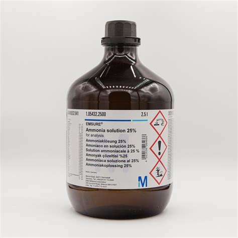 105432 | Ammonia solution 25% – sea-hill.co.th