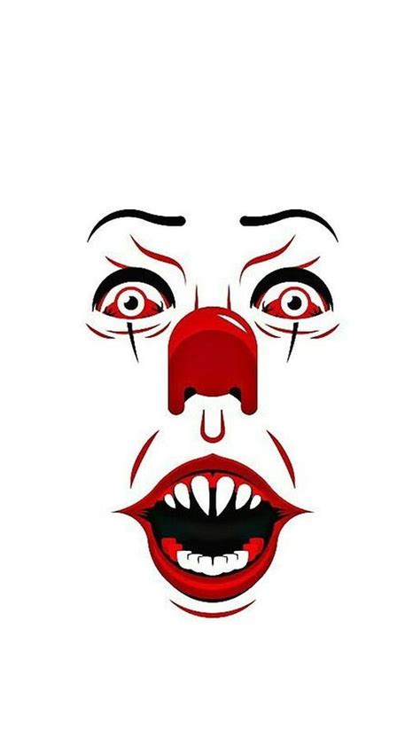 Clown pennywise, evil clown, face evil, it movie, payaso eso, pennywise, scary, HD phone ...