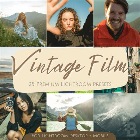 25 Vintage Film Presets For Lightroom & Lightroom Mobile