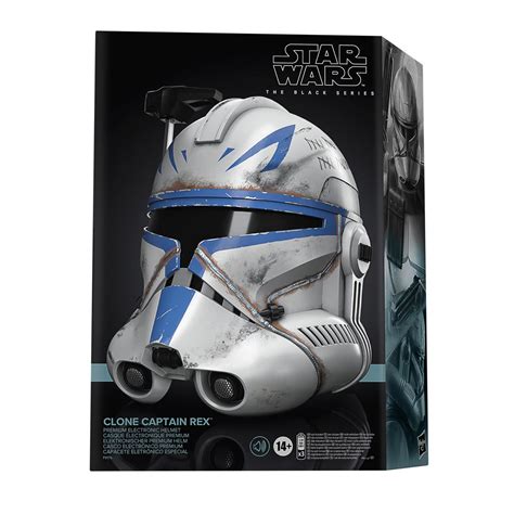 Star Wars The Black Series Captain Rex Premium Electronic Helmet Prop ...